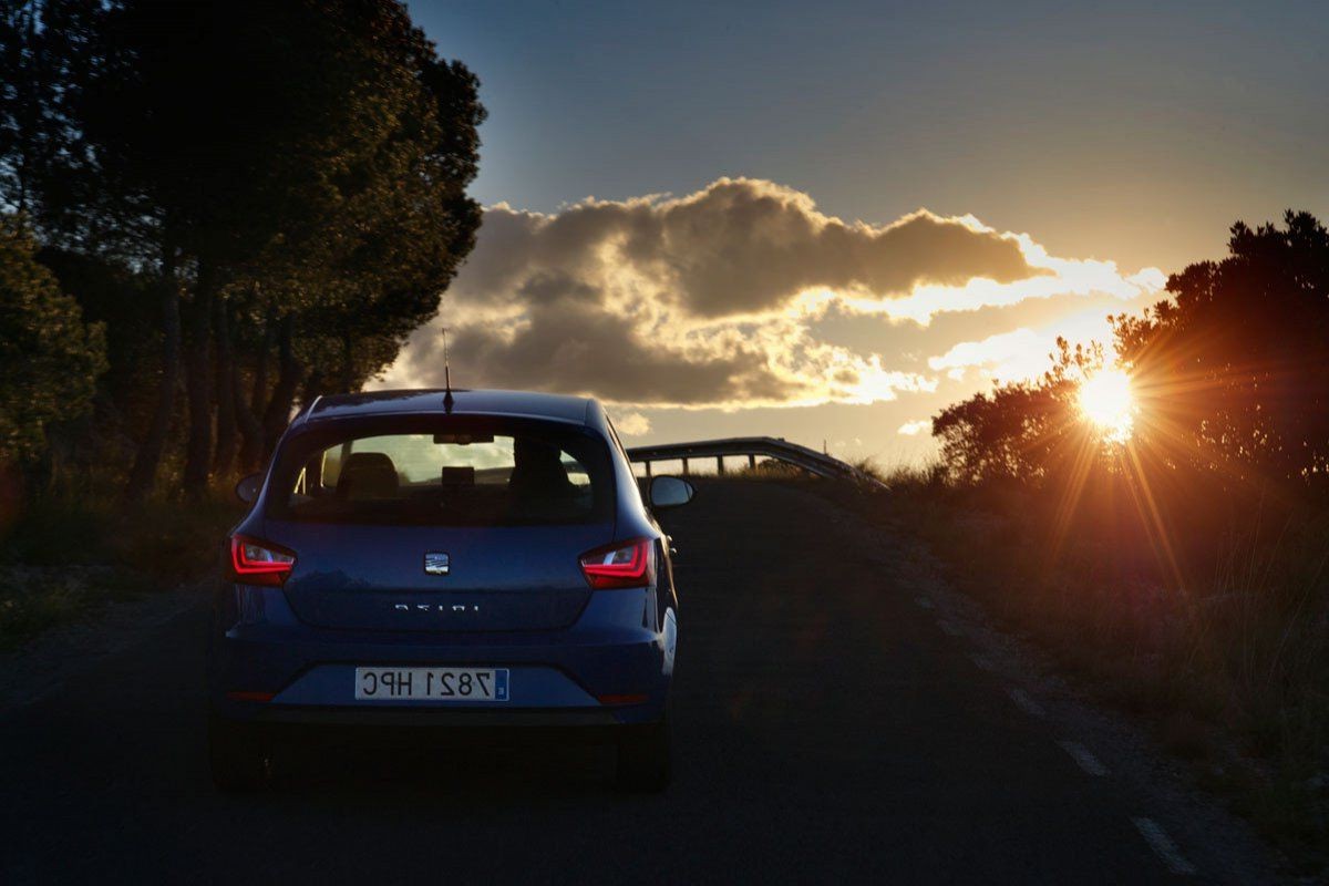 Al volante del BMW 128ti